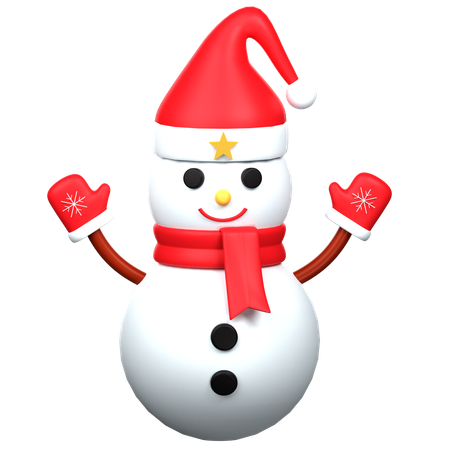 Snowman  3D Icon