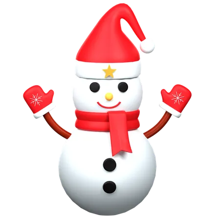 Snowman  3D Icon