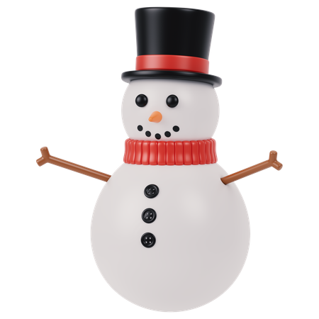 Snowman  3D Icon