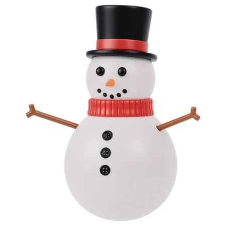 Snowman  3D Icon