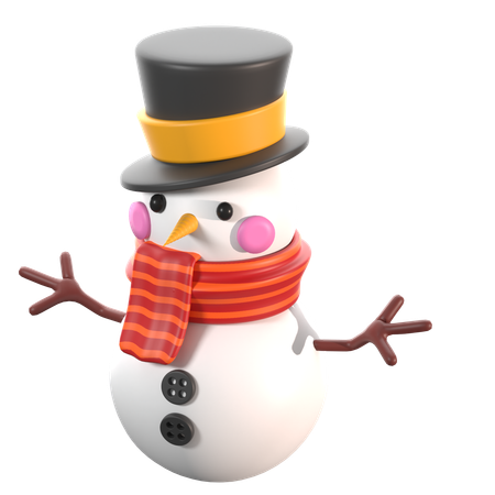 Snowman  3D Icon