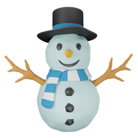 Snowman  3D Icon