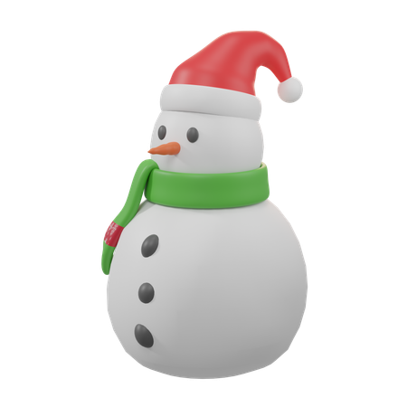 Snowman  3D Icon