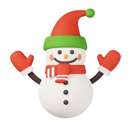 Snowman  3D Icon