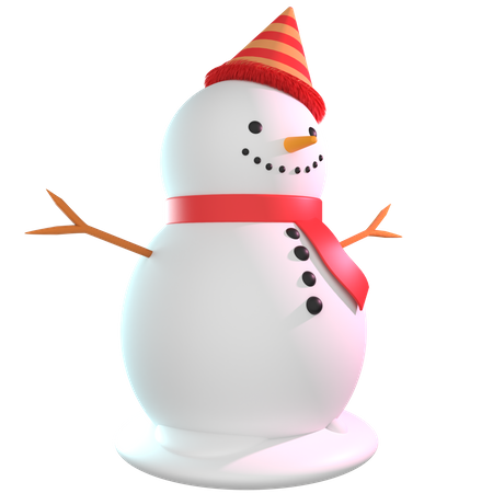 Snowman  3D Icon