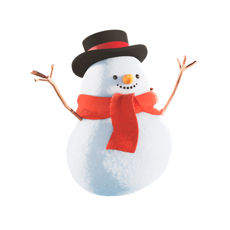 Snowman  3D Icon