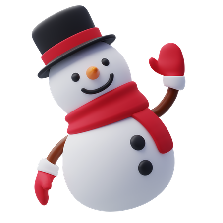 Snowman  3D Icon