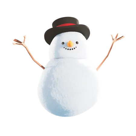 Snowman  3D Icon