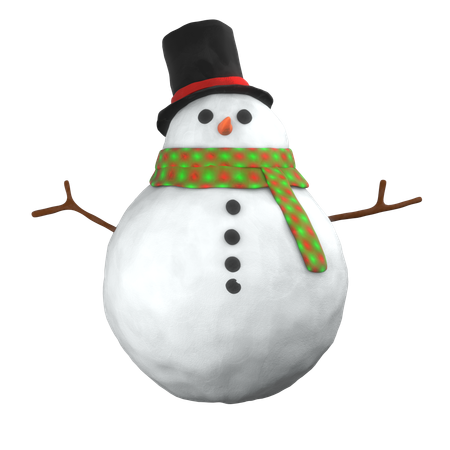 Snowman  3D Icon