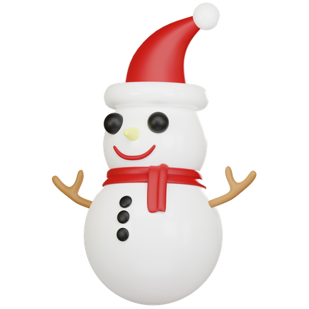 Snowman  3D Icon