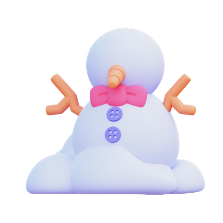 Snowman  3D Icon