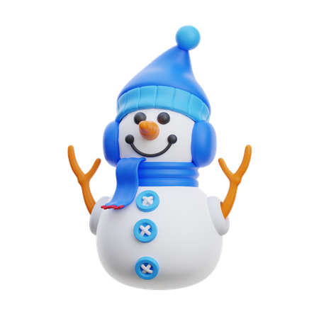 Snowman  3D Icon