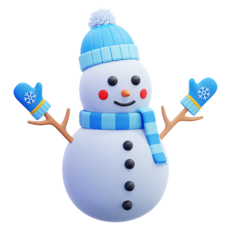 Snowman  3D Icon