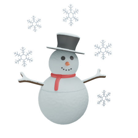 Snowman  3D Icon
