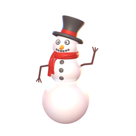 Snowman  3D Icon