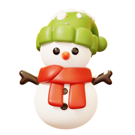 Snowman  3D Icon