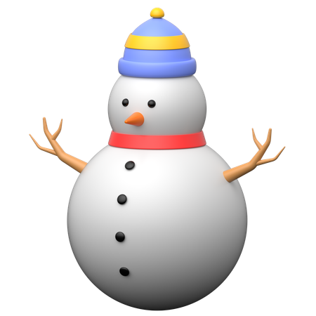 Snowman  3D Icon