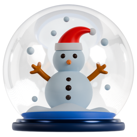 Snowman Christmas  3D Icon