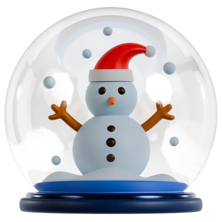 Snowman Christmas  3D Icon