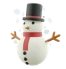 Snowman With Hat