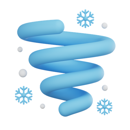Snowstorm  3D Icon