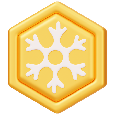 Snowswap (SNOW) Badge  3D Icon