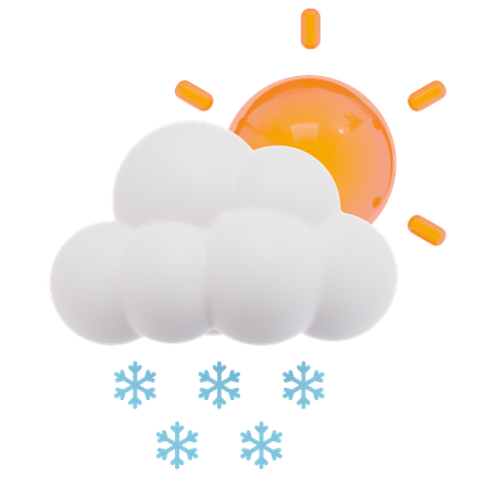 Snowy  3D Icon