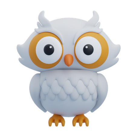 Snowy Owls  3D Icon