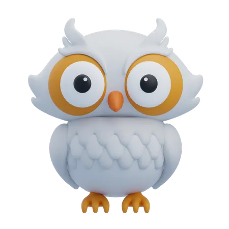 Snowy Owls  3D Icon