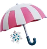 Snowy Umbrella