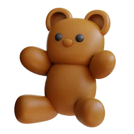 Ou seja, urso  3D Icon