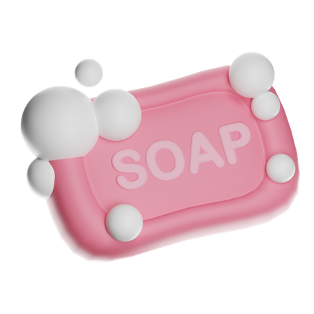 Soap Bar  3D Icon