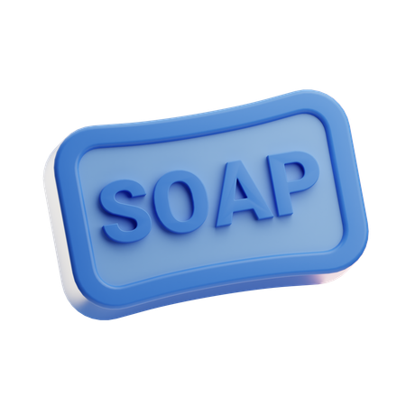 Soap Bar  3D Icon