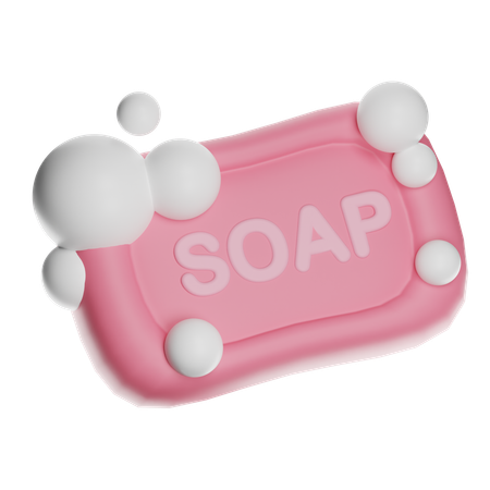 Soap Bar  3D Icon