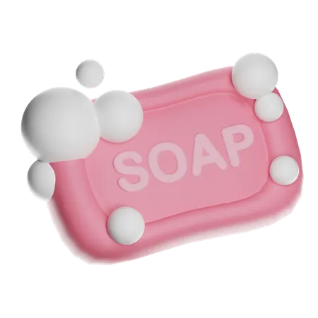 Soap Bar  3D Icon