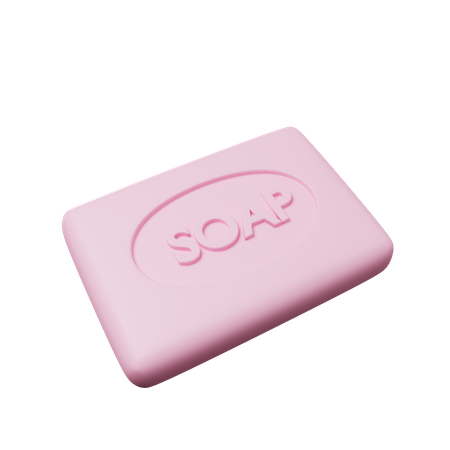 Soap Bar 3D Illustration