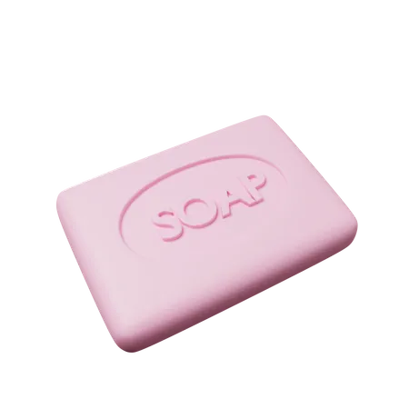 3 D Illustration Of Soap Icon 3D Illustration