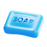 3d bar soap logo