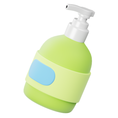 Soap Bottle  3D Icon