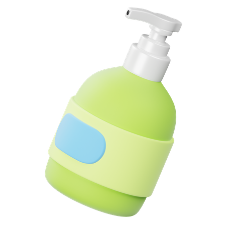 Soap Bottle  3D Icon