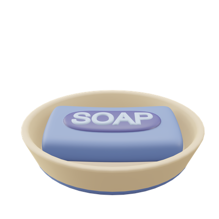 Soap In Place  3D Icon