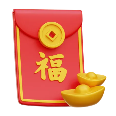 Sobre chino  3D Icon