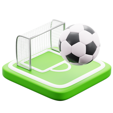 Soccer  3D Icon
