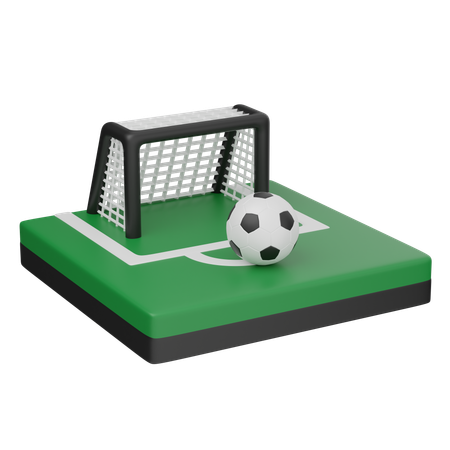 Soccer  3D Icon