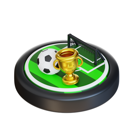 Soccer  3D Icon