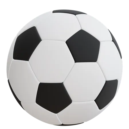 Vibrant 3 D Soccer Ball Imagery 3D Icon