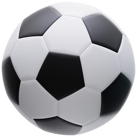 サッカーボール  3D Icon