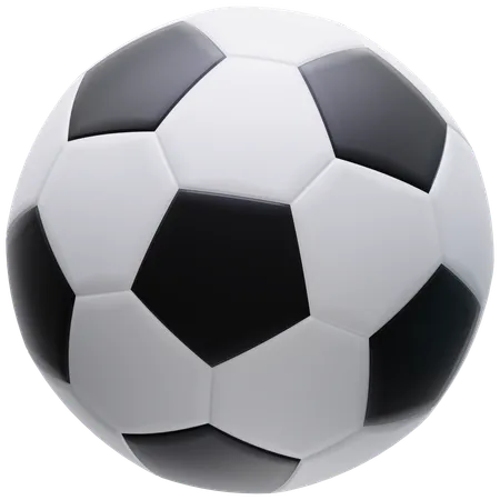 サッカーボール  3D Icon