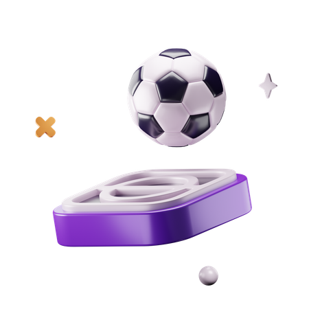 Soccer Ball  3D Icon