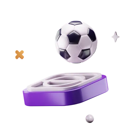 Soccer Ball  3D Icon